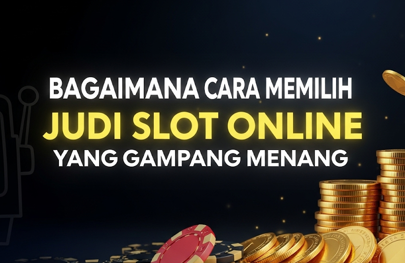 BAGAIMANA CARA MEMILIH JUDI SLOT ONLINE YANG GAMPANG MENANG