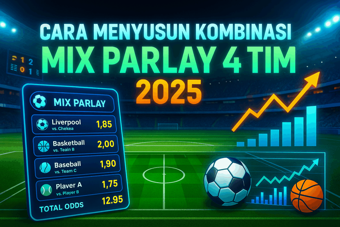Cara Menyusun Kombinasi Mix Parlay 4 Tim 2025